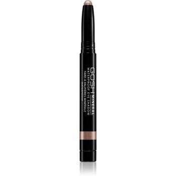 Gosh Mineral Waterproof dlouhotrvající oční stíny v tužce voděodolné odstín 003 Brown 1,4 g