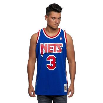 Mitchell & Ness New Jersey Nets #3 Drazen Petrovic Swingman Jersey - L