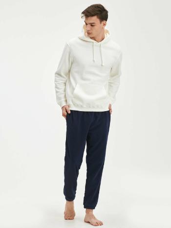 GAP fleece joggers Tepláky Modrá