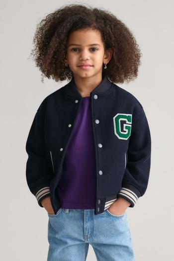 BUNDA GANT WOOL VARSITY JACKET EVENING BLUE