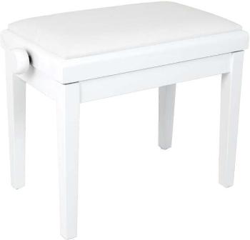 Grand HY-PJ023 Dřevěná stolička ke klavíru White Matte