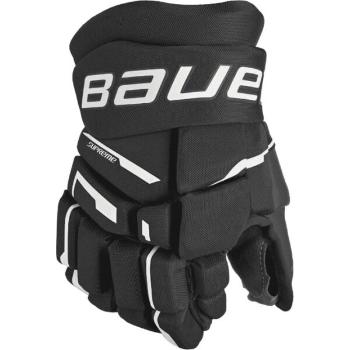 Bauer SUPREME M3 GLOVE-JR Juniorské hokejové rukavice, černá, velikost