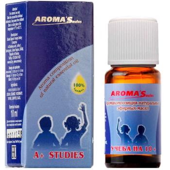 Aroma´Saules Směs esenciálních olejů Učení (10+) - 10 ml - Aroma'Saules