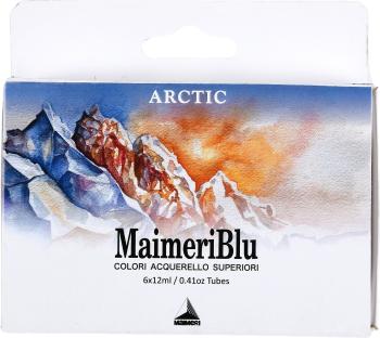 Maimeri Blu Sada akvarelových barev Arctic 6 x 12 ml 6 ks