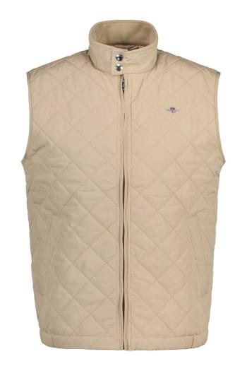 VESTA GANT QUILTED WINDCHEATER VEST DRY SAND