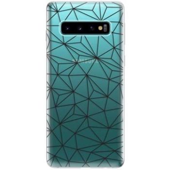 iSaprio Abstract Triangles pro Samsung Galaxy S10 (trian03b-TPU-gS10)