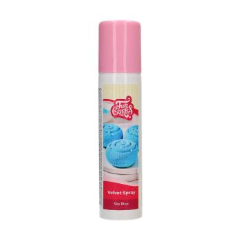 Cakesupplies Sprej se sametovým efektem - Sky blue 100 ml