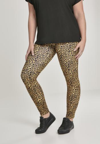 Urban Classics Ladies Pattern Leggings leo - 3XL