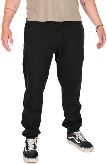 Fox tepláky collection joggers black orange - xxl