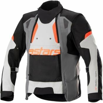 Alpinestars Halo Drystar Jacket Dark Gray/Ice Gray/Black 2XL Textilní bunda