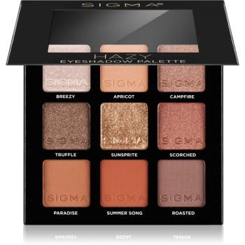 Sigma Beauty Eyeshadow Palette Fiery szemhéjfesték paletta 9 g