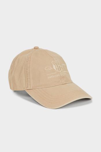 KŠILTOVKA GANT D2. TONAL ARCHIVE SHIELD CAP CONCRETE BEIGE