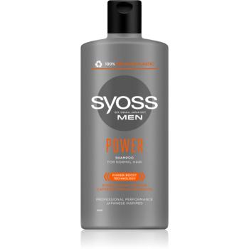 Syoss Men Power & Strength posilující šampon s kofeinem 440 ml