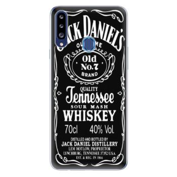 Odolné silikonové pouzdro iSaprio - Jack Daniels - Samsung Galaxy A20s