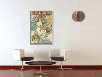 Obraz na plátne MONACO MONTE CARLO – Alfons Mucha | rôzne rozmery