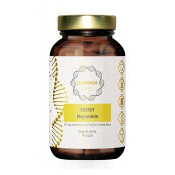 PURAVIA LABS Magnesium energy 90 kapsúl
