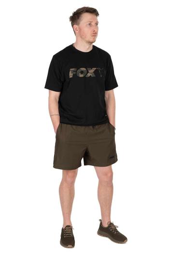 Fox koupací kraťasy khaki camo lw swim shorts - xxl