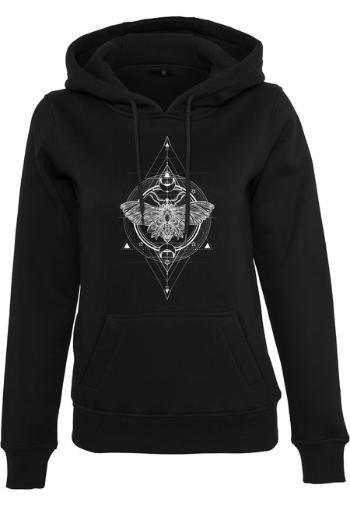 Mr. Tee Ladies Moth Hoody black - XS