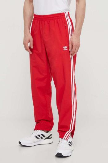 Tepláky adidas Originals Adicolor Woven Firebird Track Top červená barva, s aplikací, IT2498