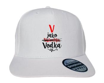 Kšiltovka Snapback Rapper V jako Vodka