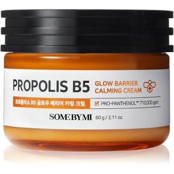 Some By Mi Propolis B5 Glow Barrier nyugtató és hidratáló krém a bőrréteg megújítására 60 g