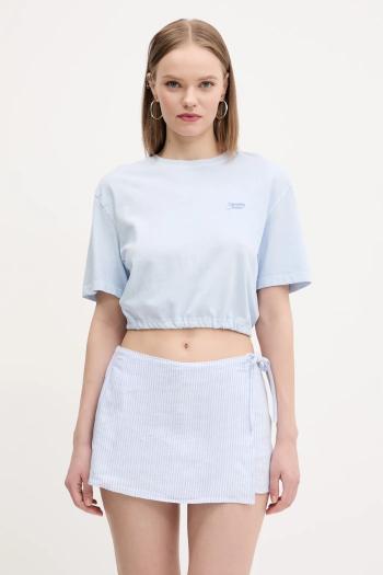 Bavlnené tričko Tommy Jeans dámske, DW0DW20324