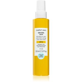 Comfort Zone Sun Soul SPF 30 voděodolný krém na opalování na tělo a obličej SPF 30 150 ml