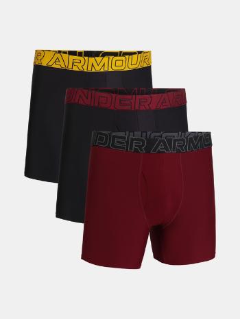 Under Armour M UA Perf Tech 6in Boxerky 3 ks Červená