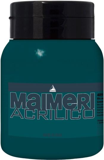 Maimeri Acrilico Akrylová barva Green Blue 409 500 ml 1 ks