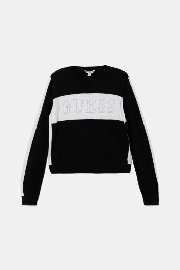 Guess gyerek pulóver fekete, könnyű, J5YR00 Z3GW0
