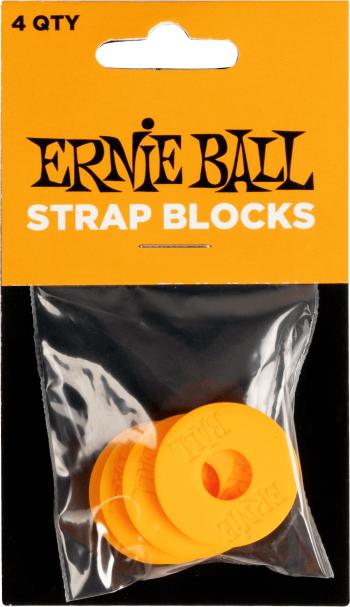 Ernie Ball Strap Blocks Orange