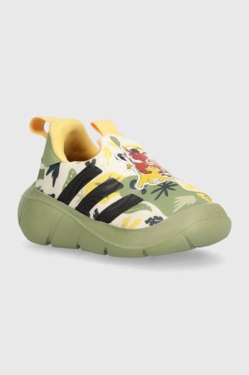 Dětské sneakers boty adidas MONOFIT TR Lioning zelená barva, IF9312