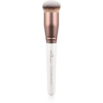 Luvia Cosmetics Prime Vegan Blurring Buffer perie pentru pudra sau machiaj 115 (Pearl White / Metallic Coffee Brown) 1 buc