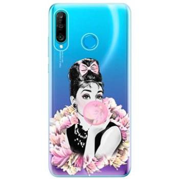 iSaprio Pink Bubble pro Huawei P30 Lite (pinbu-TPU-HonP30lite)