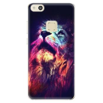 Odolné silikonové pouzdro iSaprio - Lion in Colors - Huawei P10 Lite