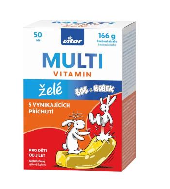 Vitar Kids Multivitamin želé 50 ks