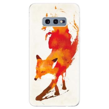 Odolné silikonové pouzdro iSaprio - Fast Fox - Samsung Galaxy S10e