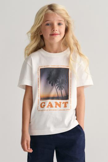 TRIČKO GANT GANT RESORT RELAXED T-SHIRT WHITE