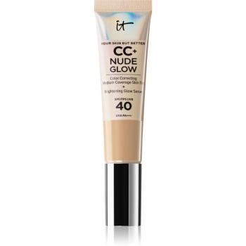 IT Cosmetics Your Skin But Better CC + Nude Glow CC krém pro rozjasnění pleti SPF 40 Medium 32 ml