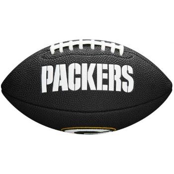 Wilson MINI NFL TEAM SOFT TOUCH FB BL GB Mini míč na americký fotbal, černá, velikost