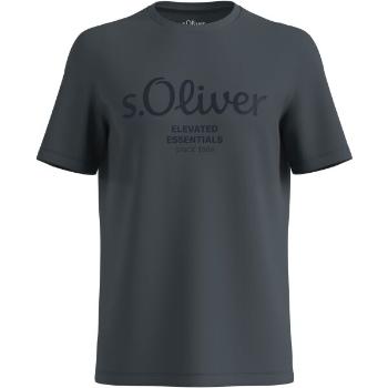 s.Oliver RLBS T-SHIRT SS NOOS Pánské tričko, tmavě šedá, velikost