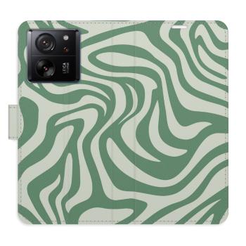 Flipové pouzdro iSaprio - Zebra Green 02 - Xiaomi 13T / 13T Pro