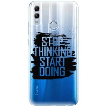 iSaprio Start Doing - black pro Honor 10 Lite (stadob-TPU-Hon10lite)