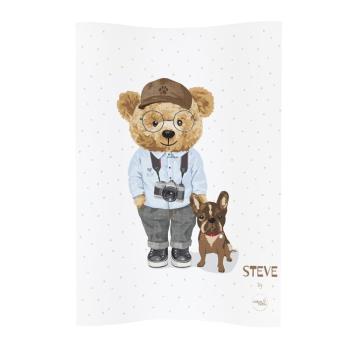 CEBA BABY Podložka přebalovací 2-hranná měkká (48x70) Cosy Fluffy Puffy Steve