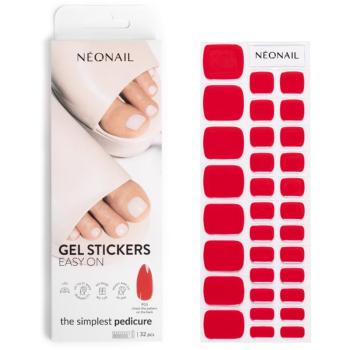 NEONAIL Easy On Gel Stickers nálepky na nehty na nohy odstín P03 32 ks