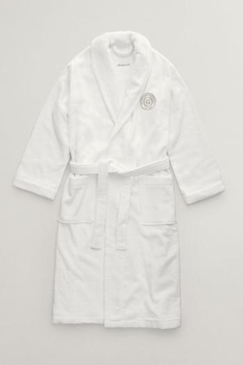 ŽUPAN GANT CREST ROBE WHITE