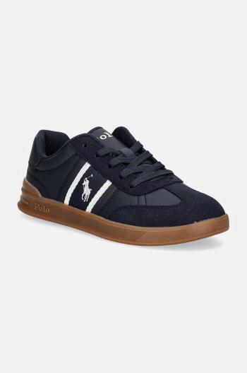 Dětské sneakers boty Polo Ralph Lauren HERITAGE COURT III T-TOE tmavomodrá barva, RL01253410