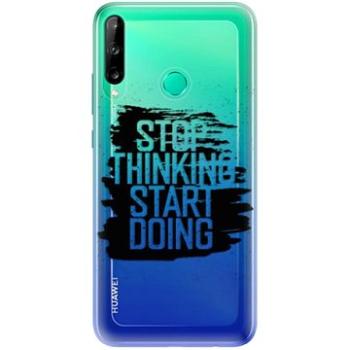 iSaprio Start Doing - black pro Huawei P40 Lite E (stadob-TPU3_P40LE)