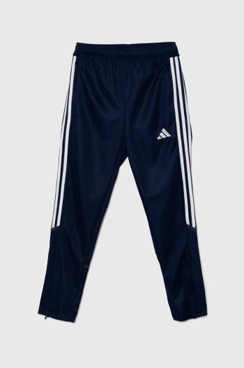 Dětské tepláky adidas Performance TIRO23 CBTRPNTY tmavomodrá barva, s aplikací, HZ0177