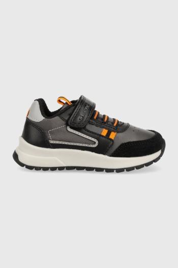 Dětské sneakers boty Geox černá barva